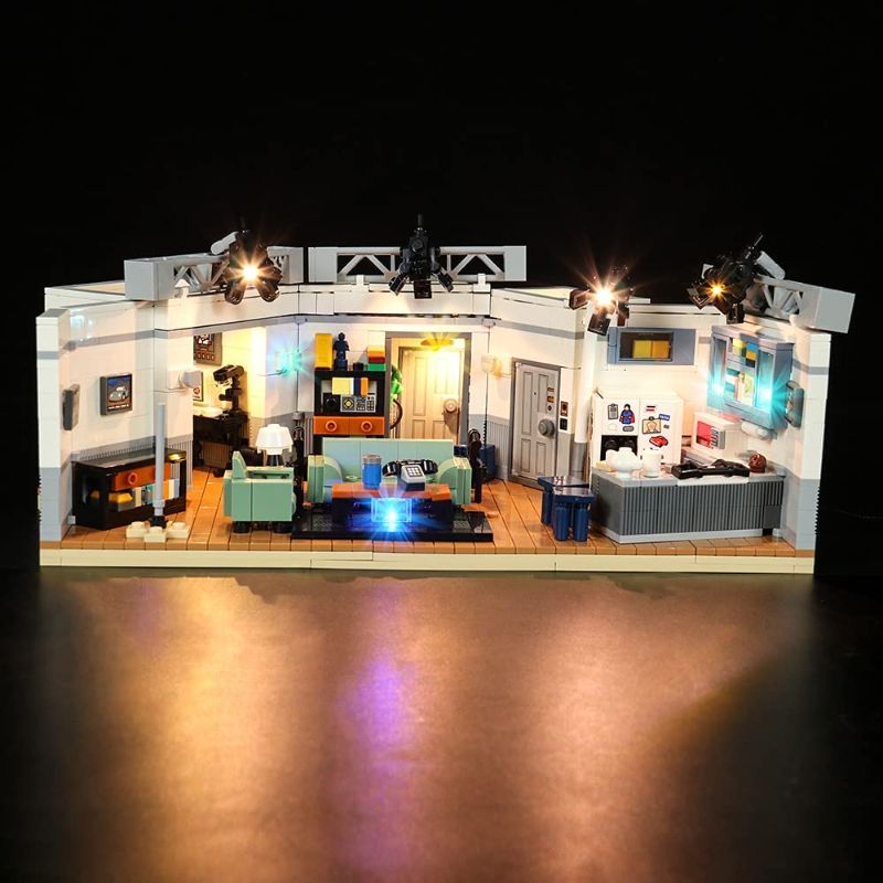 Photo 1 of LMTIC Led Lighting Kit for Lego Ideas Seinfeld 21328 Building Kit Light Kit for Lego Seinfeld Set Light Set Compatible with Lego 21328(NOT Included The Lego Sets)
