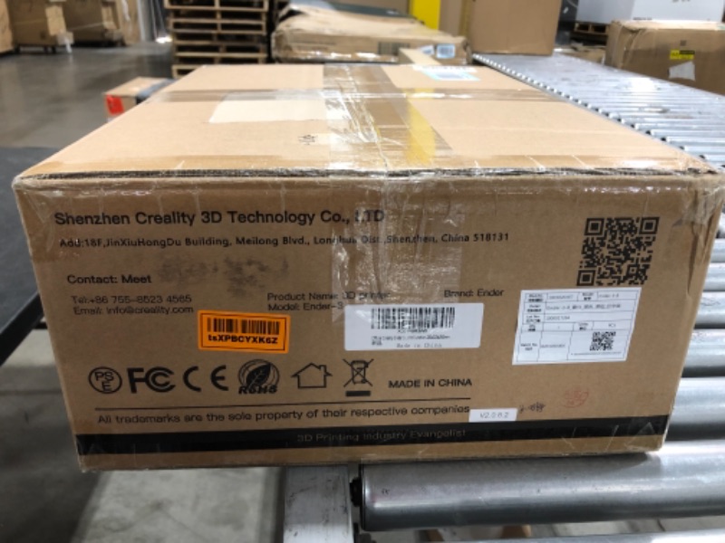 Photo 1 of Official Creality Ender 3 3D Printer Fully Open Source with Resume Printing Function DIY 3D Printers Printing Size 220x220x250mm

