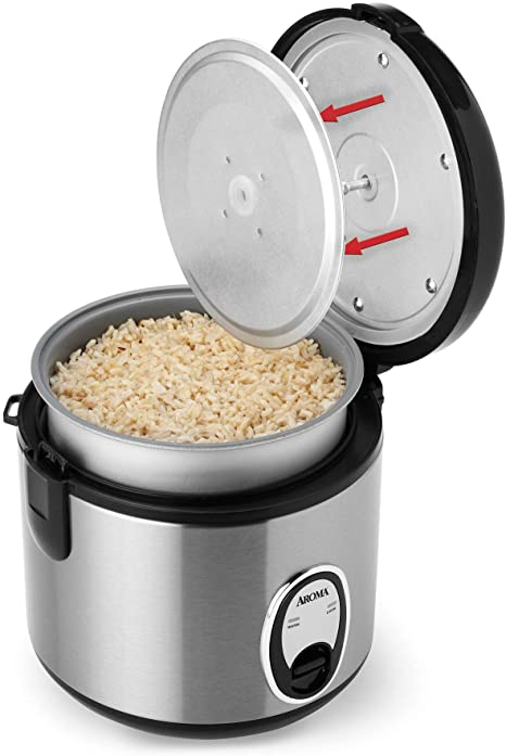 Photo 2 of Aroma ARC-914SB 8-Cup (Cooked) Rice Cooker. OPEN BOX. 
