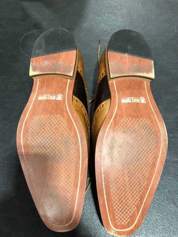 Photo 4 of STACY ADAMS MENS DRESS SHOES, SIZE 12M. PRIOR USE.