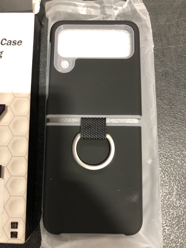 Photo 2 of 2 IN 1 ARMOR CASE WITH RING FOR GALAXY FLIP 3