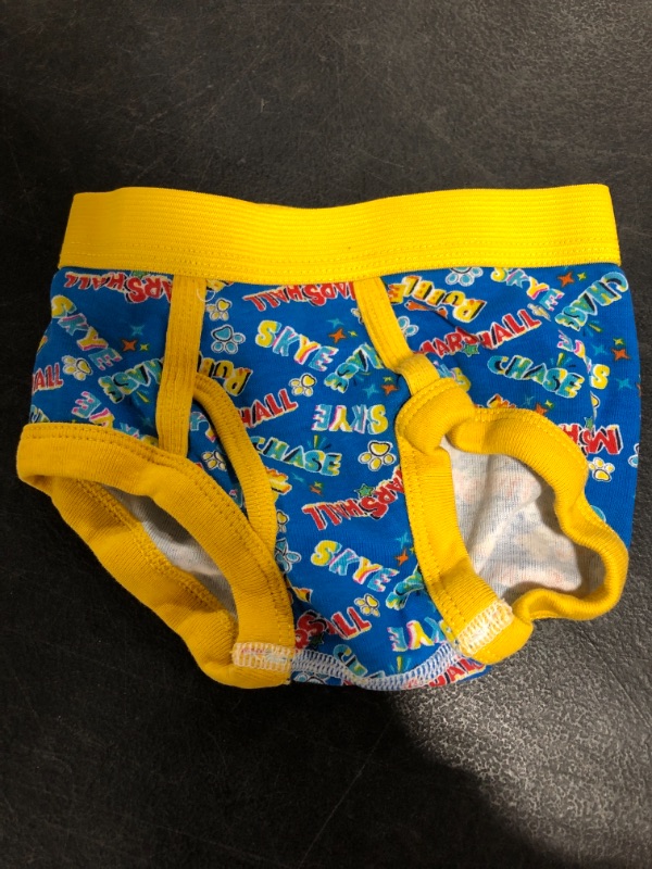 Photo 2 of BOYS' PAW PATROL UNDERWEAR, SIZE 2T-3T, LOT OF 7 PAIR.