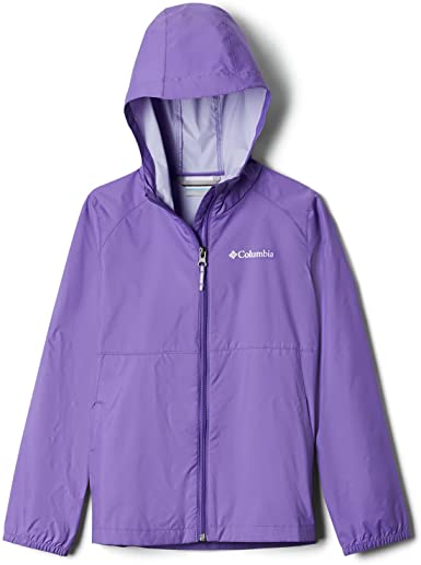 Photo 1 of Columbia Girls' Switchback Ii Waterproof Jacket. PURPLE.
SIZE YOUTH M.