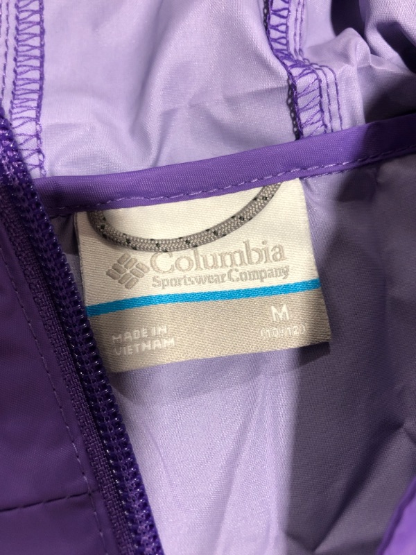 Photo 3 of Columbia Girls' Switchback Ii Waterproof Jacket. PURPLE.
SIZE YOUTH M.