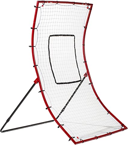 Photo 1 of Franklin Sports Pitch Back Baseball Rebounder - Pitch Return Trainer and Rebound Net - All Angles for Grounders and Pop Flies
