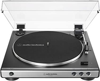 Photo 1 of Audio-Technica AT-LP60XUSB-GM Fully Automatic Belt-Drive Stereo Turntable (Analog & USB), Gunmetal, Hi-Fidelity, Plays 33 -1/3 and 45 RPM Records, Convert Vinyl to Digital
NEW IN BOX.