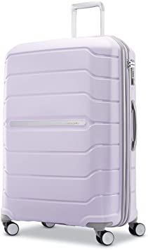 Photo 1 of Samsonite Freeform Hardside Expandable with Double Spinner Wheels, Lilac, Checked-Large 28-Inch
NEW IN BOX.