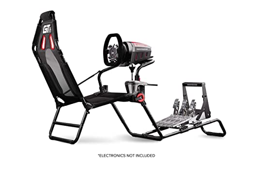 Photo 2 of Next Level Racing Foldable Simulator Racing Cockpit (NLR-S021) PC, Black. DOES NOT INCLUDE ELECTRONICS. PRIOR USE. 
