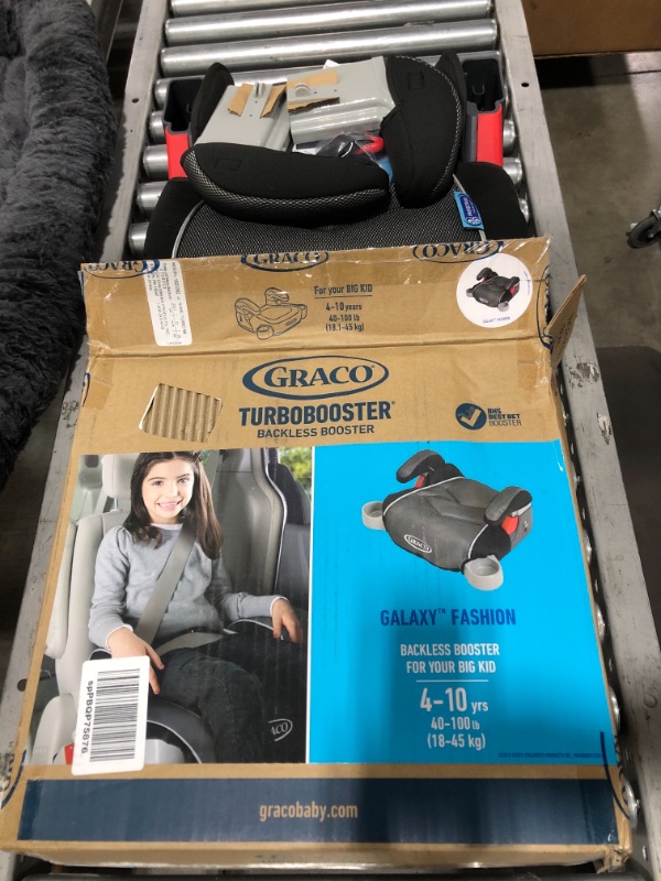 Photo 5 of Graco TurboBooster Backless Booster Car Seat, Galaxy
