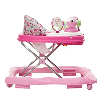 Photo 2 of Disney Baby Minnie Mouse Music and Lights Baby Walker with Activity Tray (Garden Delight)
