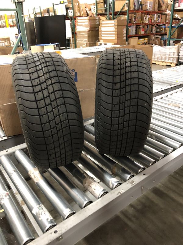 Photo 2 of 20.5x8-10 Trailer Tires 205/65-10 20.5x8.00-10 20.5x8x10 Load Range E, Set of 2, 10PR
