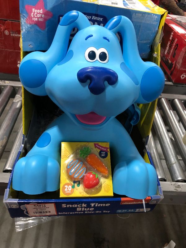 Photo 1 of NICKELODEON SNACK TIME BLUES CLUES 6V RIDE ON