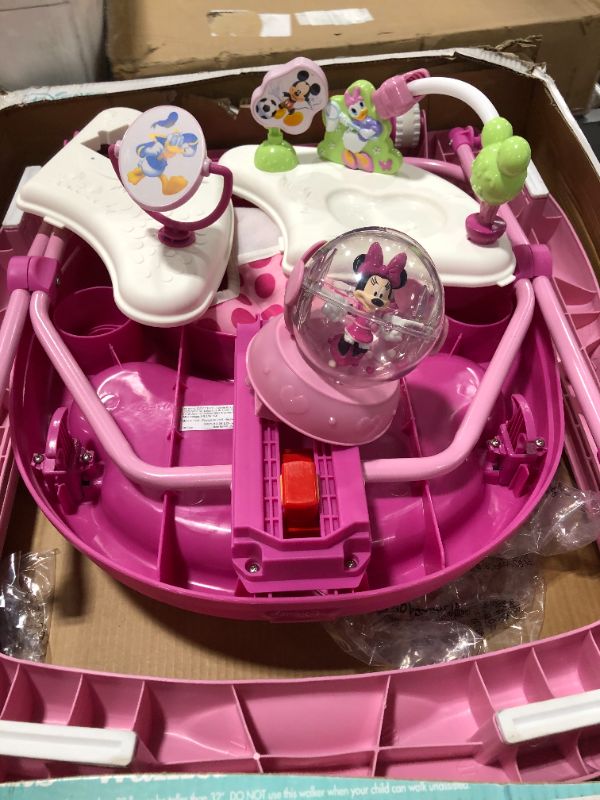 Photo 4 of Disney Minnie Mouse Music & Lights Baby Walker - Glitter Minnie	