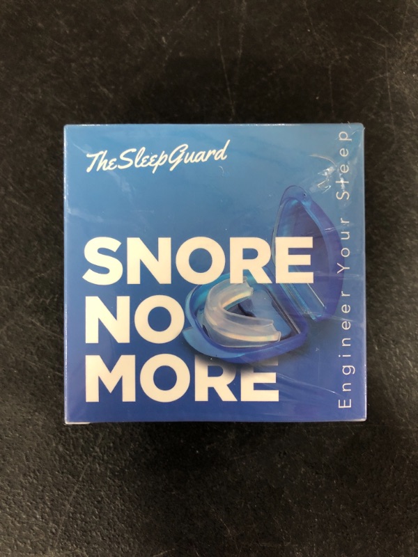 Photo 2 of TheSleepGuard | Stop Snoring Solution Mouth Guard x1 | Sleep Aid and Snore Stopper | Best Anti Snoring Device, Mouthpiece & Gum Shield | Anti Snore Relief | Restful Sleep at Night for Men and Women
