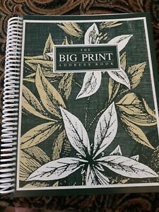Photo 1 of Big Type The Big Print Address Book
