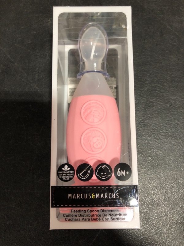 Photo 2 of Marcus&Marcus Feeding Spoon Dispenser Pink
