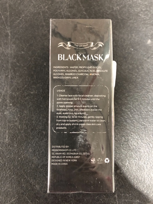 Photo 3 of ALICEVA BLACK MASK BAMBOO CHARCOAL 2.12 FL. OZ. / 60G Brand New Sealed
