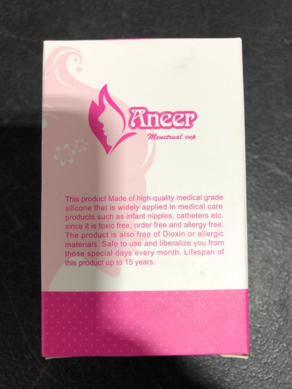 Photo 3 of Aneer Cup Menstrual Cups for Women | Odour & Rash Free | Leakage Proof | Infection free | Made with Medical Grade Silicone | Comfortable & Reusable Cups | US FDA Approved | (LARGE)
