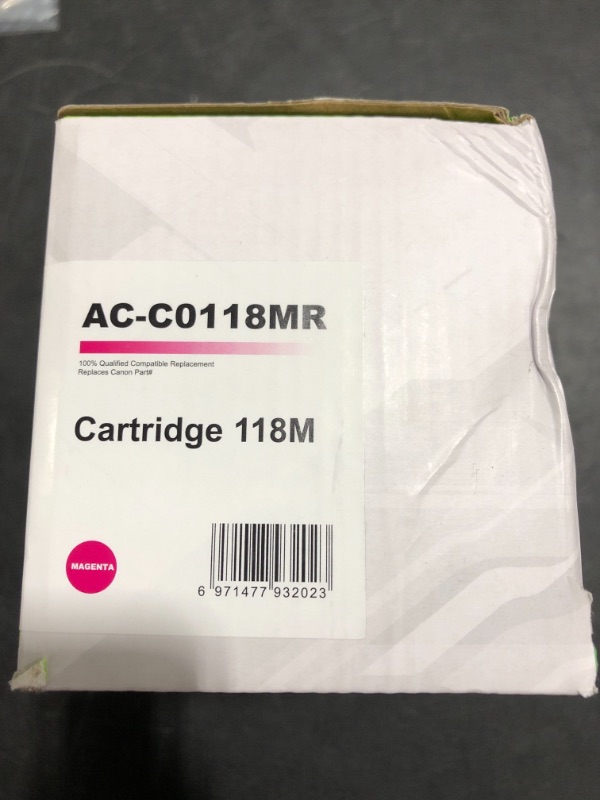 Photo 4 of Compatible Toner Cartridge for Canon 118M - Magenta
