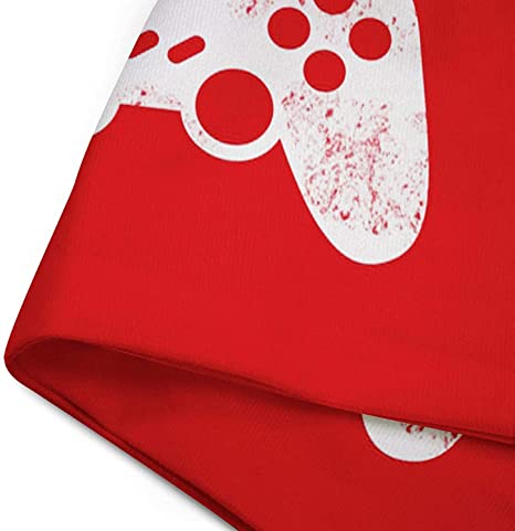 Photo 3 of Emvency Decorative Red Throw Pillow Cover Standard Size 20x26 Inches Best Gamer Ever for Video Games Geek Pillowcase with Hidden Zipper Decor Fashion Cushion Gift for Home Sofa Bedroom Couch Car
