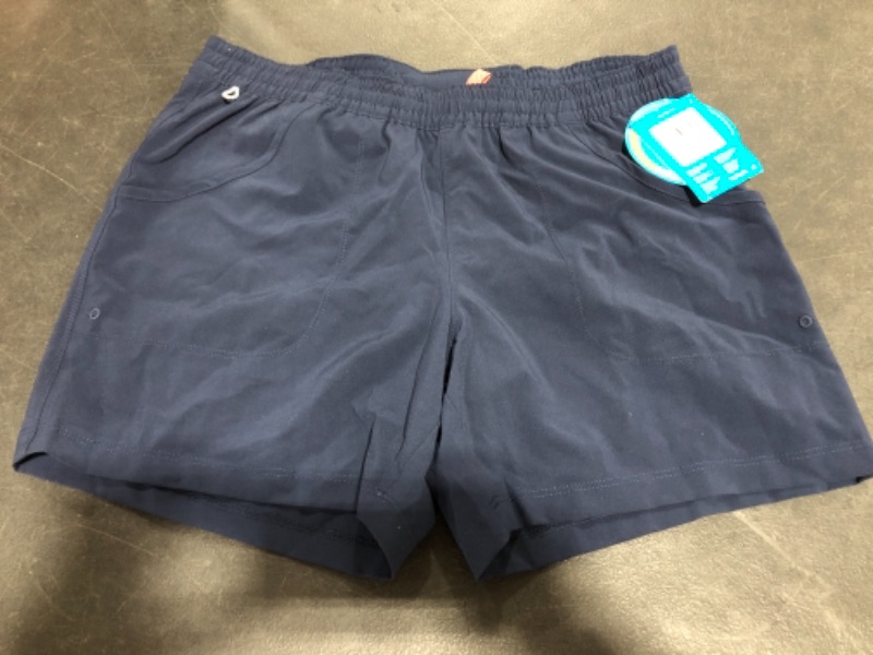 Photo 2 of COLUMBIA Womens Navy Active Wear Shorts Size M
