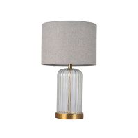 Photo 1 of 18.5" Glass Base Table Lamp Clear (Includes LED Light Bulb) - Project 62™

