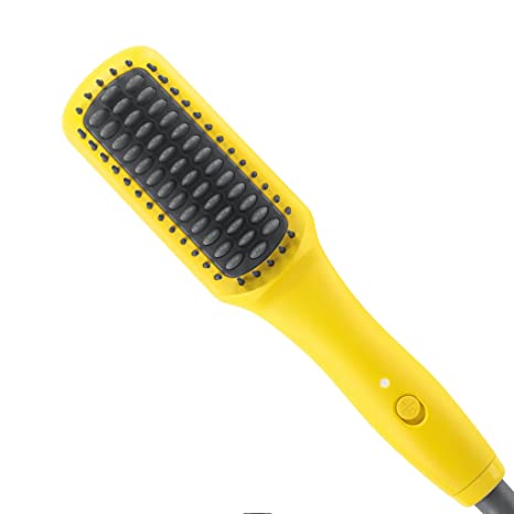 Photo 1 of Drybar The Baby Brush Crush Mini Heated Travel Straightening Brush
