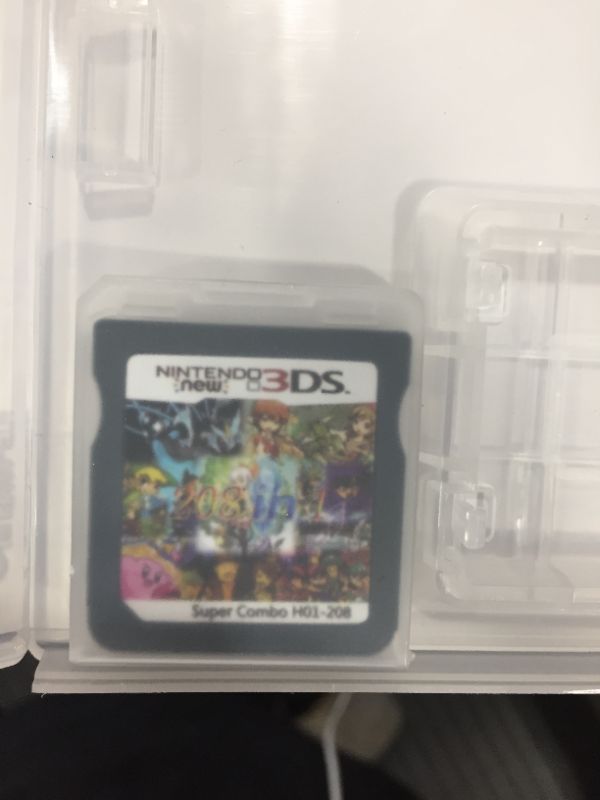 Photo 3 of 208 in 1 Game Cartridge, Containing 208 Classic Nostalgic Games,