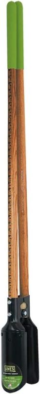 Photo 1 of AMES 2701600 Post Hole Digger with Hardwood Measurement Handle, 68-Inch
