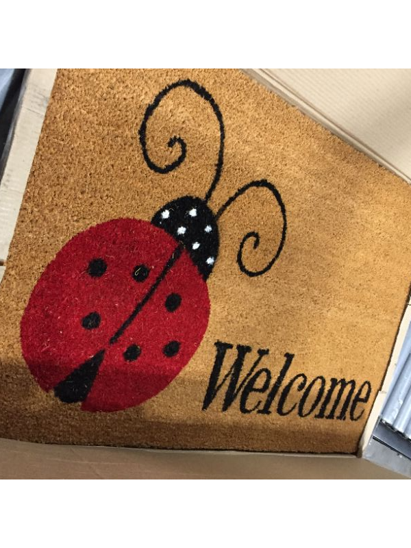 Photo 2 of Calloway Mills 121432436 Ladybug Welcome Doormat 24" x 36", Multicolor
