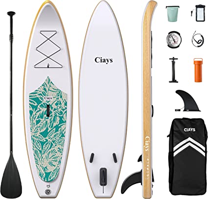 Photo 1 of Ciays Inflatable Stand Up Paddle Board W SUP Accessories