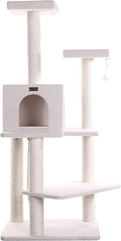 Photo 1 of Armarkat B5701 57-Inch Cat Tree, Ivory
