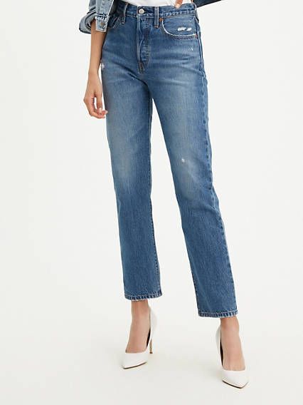 Photo 1 of Levi's 501® High Waist Straight Leg Jeans in Athens Dark at Nordstrom, Size 28 X 30
