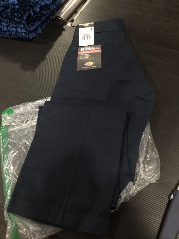 Photo 2 of Men's Dickies 874 Original Fit Twill Work Pants, Size: 28X32, Blue
