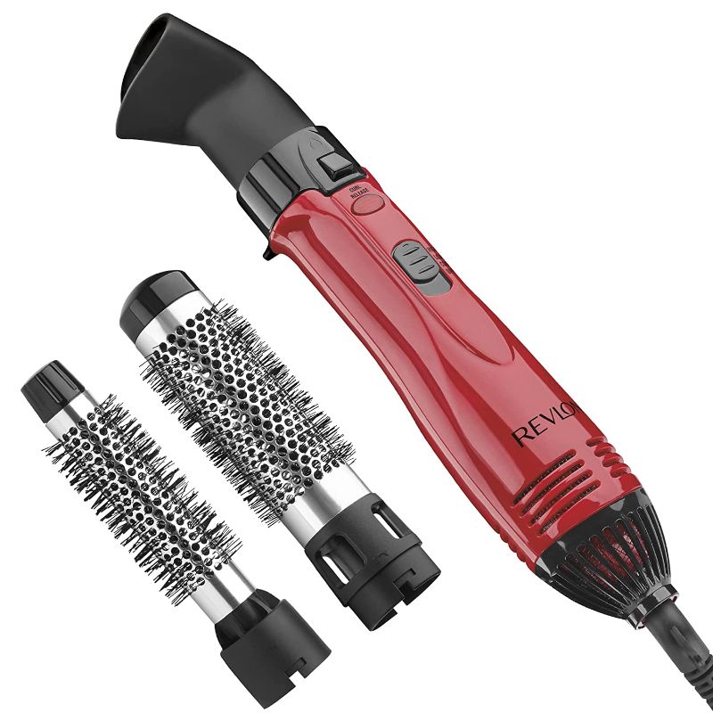 Photo 1 of REVLON 1200W Style, Curl, and Volumize Hot Air Kit, 3 Piece Set
