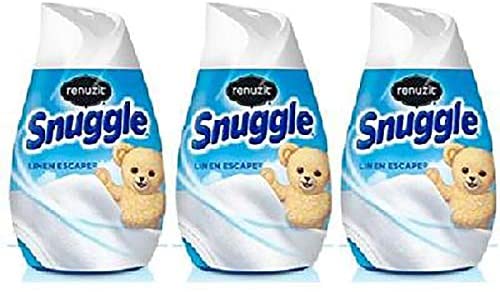 Photo 1 of  7 oz Renuzit Snuggle Linen Escape Scent Air Freshener Gel - Pack of 3 ( PACK OF 2 )