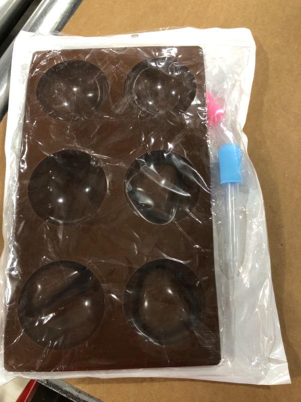 Photo 1 of 2 PIECE CHOCOLATE MOLDS SILICONE 