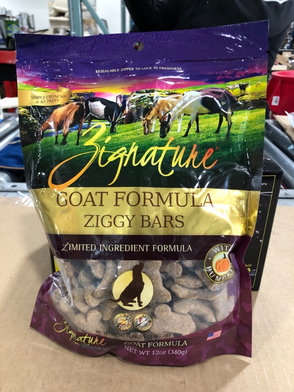 Photo 2 of Zignature Limited Ingredient Formula Ziggy Bars Biscuit Dog Treats, 12-oz bag
