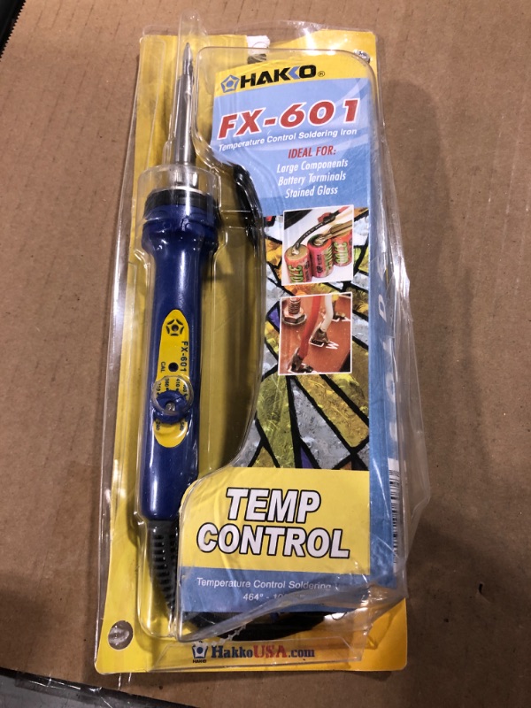 Photo 2 of Hakko FX601-02 Adjustable Temperature Controlled Soldering Iron, 67 Watts
