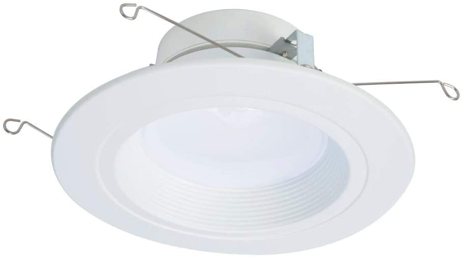 Photo 1 of HALO RL56129S1EWHR Selectable CCT Baffle Trim, White
