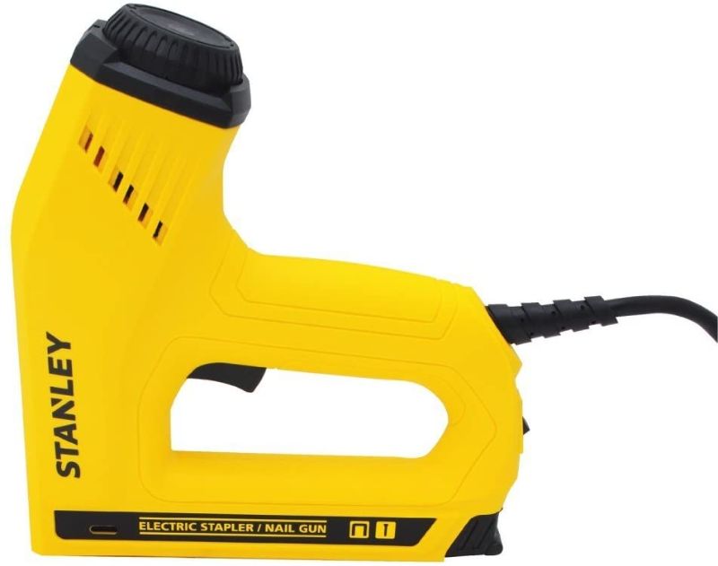 Photo 1 of STANLEY Nail Gun, Electric Staple, 1/2-Inch, 9/16-Inch and 5/8-Inch Brads (TRE550Z)
