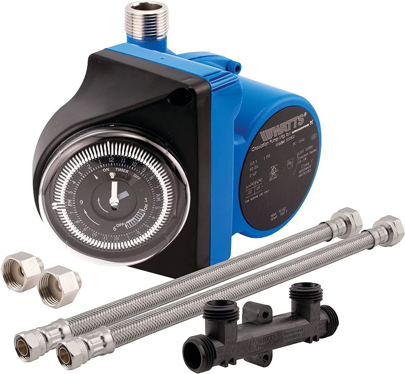 Photo 1 of Watts Premier Instant Hot Water Recirculating Pump System with Built-In Timer 6" X 6"
