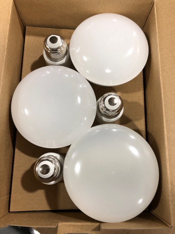 Photo 2 of 65-Watt Equivalent BR30 Dimmable LED Light Bulb Soft White (6-Pack)
