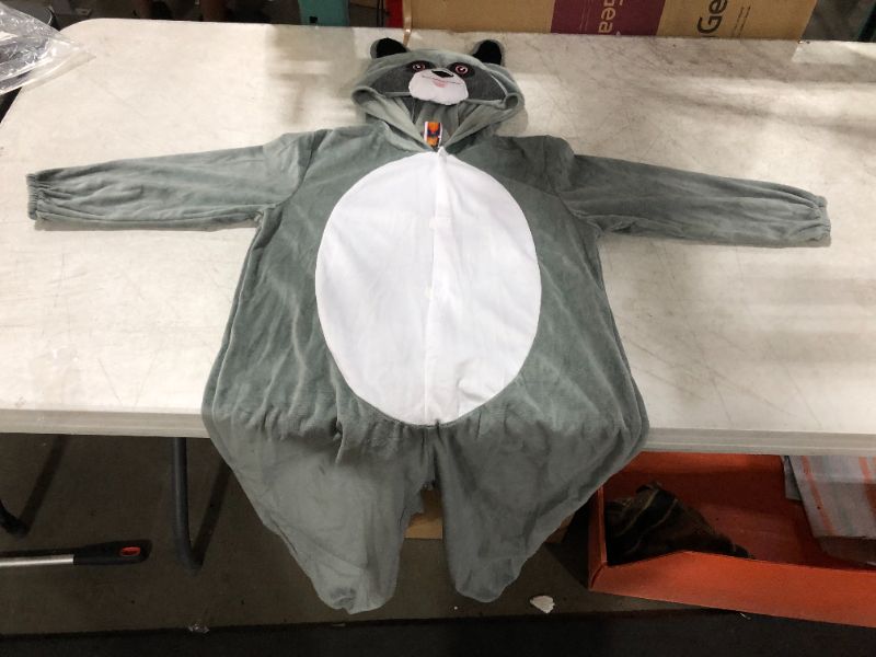 Photo 1 of Childrens little kids racoon Onesie by funivals, size medium 