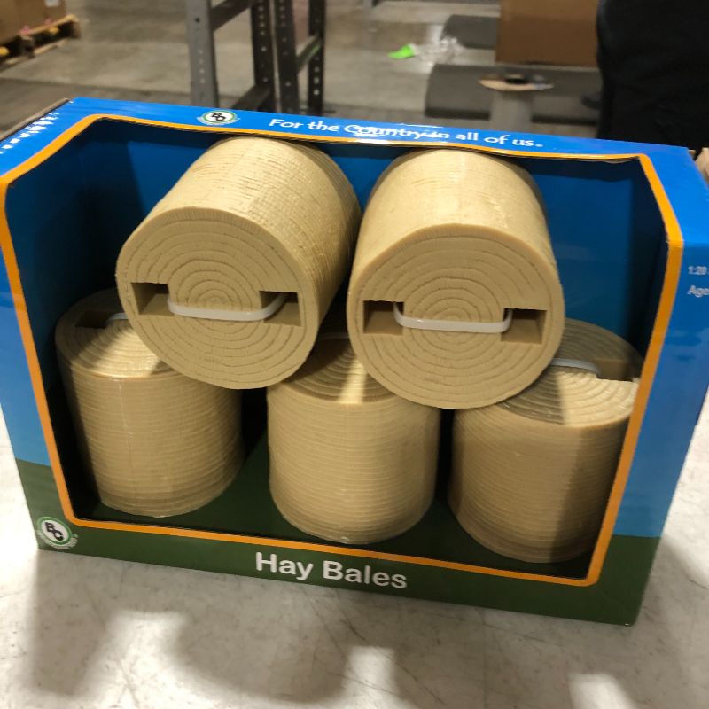 Photo 3 of Big Country Toys 1/20 Scale Set of 5 Hay Bales 465


