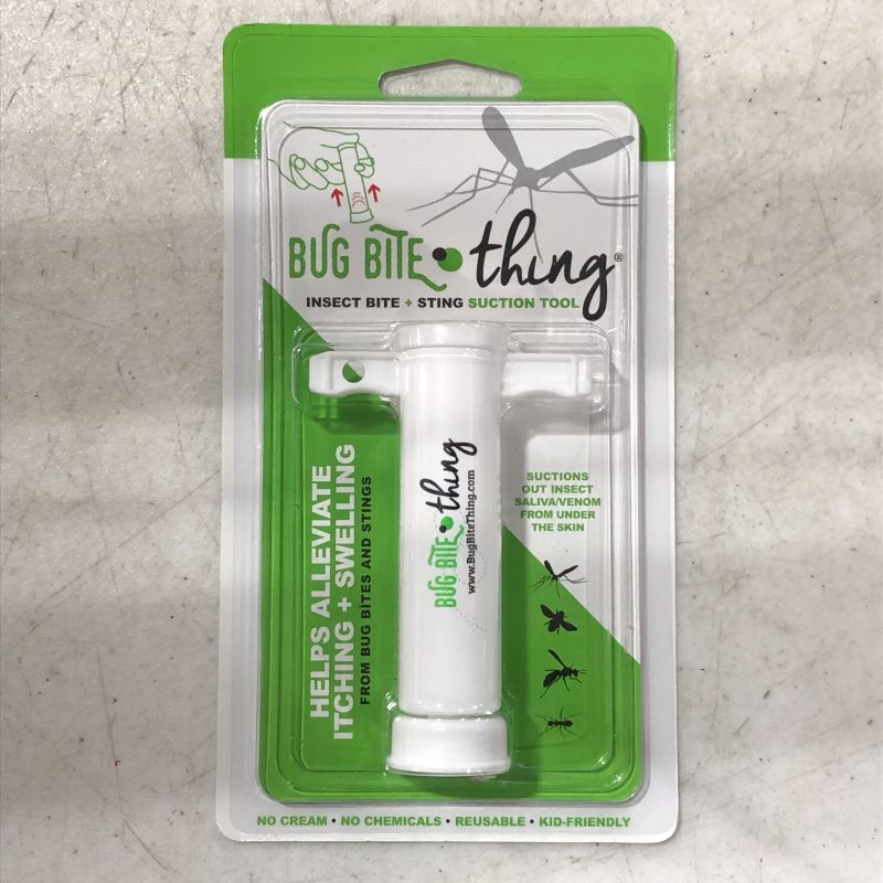 Photo 2 of Bug Bite Thing Suction Tool, Poison Remover - Bug Bites and Bee/Wasp Stings, Natural Insect Bite Relief, Chemical Free - White/Single
