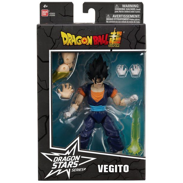 Photo 1 of Dragon Ball Super Dragon Stars Vegito Action Figure Set, 6 Pieces
