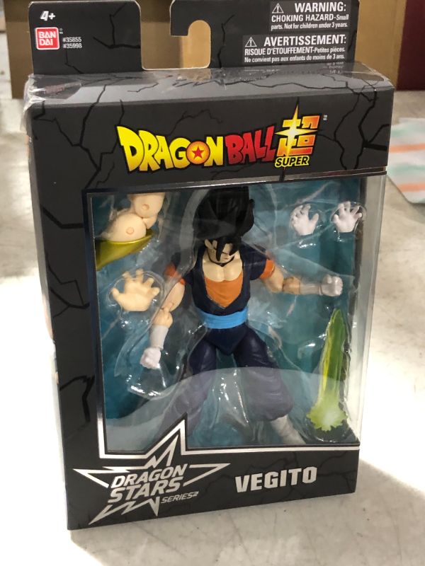 Photo 3 of Dragon Ball Super Dragon Stars Vegito Action Figure Set, 6 Pieces
