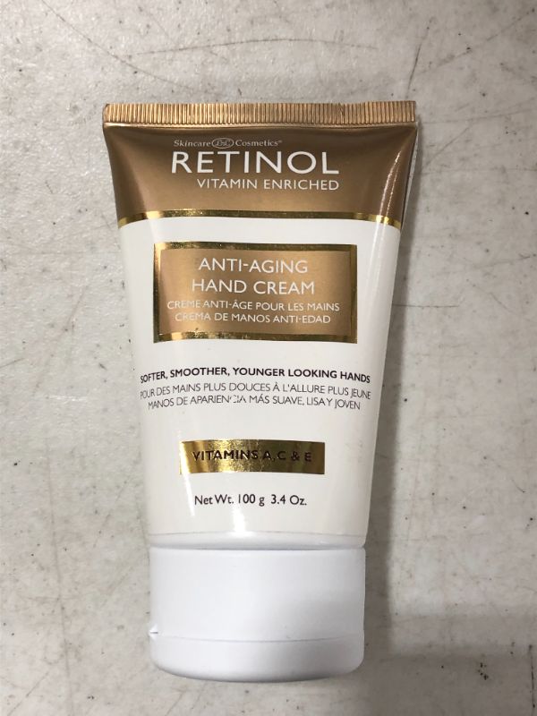 Photo 2 of Retinol Anti-Aging Hand Cream – The Original Retinol Brand For Younger Looking Hands –Rich, Velvety Hand Cream Conditions & Protects Skin, Nails & Cuticles – Vitamin A Minimizes Age’s Effect on Skin
Retinol Anti-Aging Hand Cream – The Original Retinol Bra