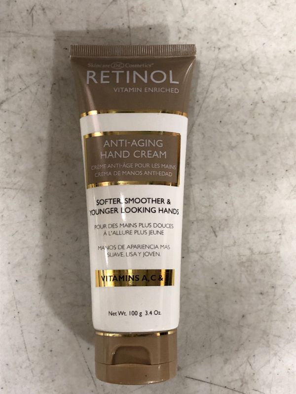Photo 1 of Retinol Anti-Aging Hand Cream – The Original Retinol Brand For Younger Looking Hands –Rich, Velvety Hand Cream Conditions & Protects Skin, Nails & Cuticles – Vitamin A Minimizes Age’s Effect on Skin

